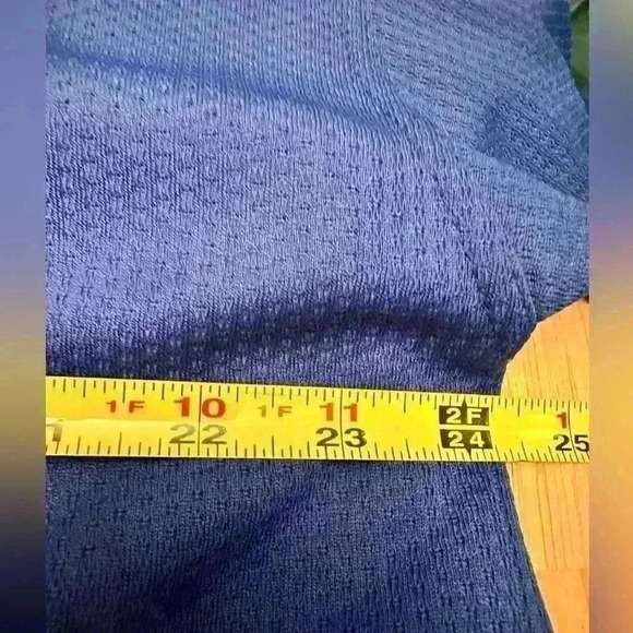 Vintage 90s Chicago Cubs STARTER Spell Out SEWN Blue Jersey - Size XL - Picture 5 of 6